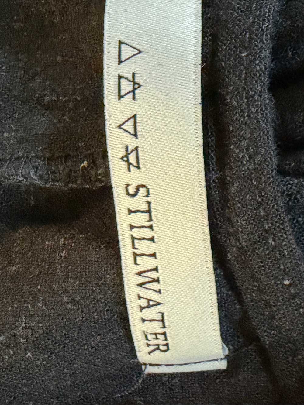 STILLWATER Black Linen Tie-Strap Overalls - Picture 3 of 3